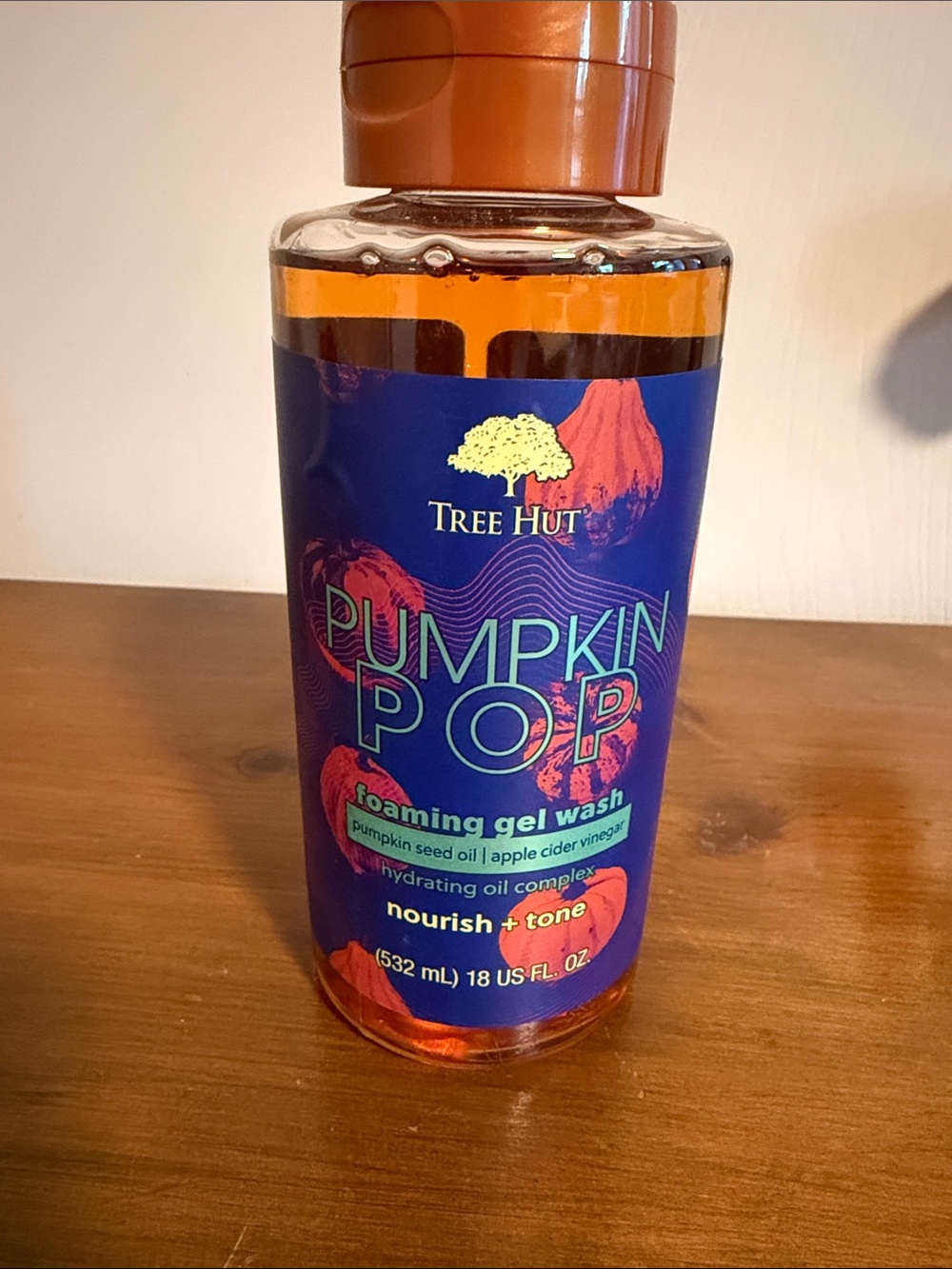 Brand New Tree Hut Pumpkin Pop Foaming Gel Wash
